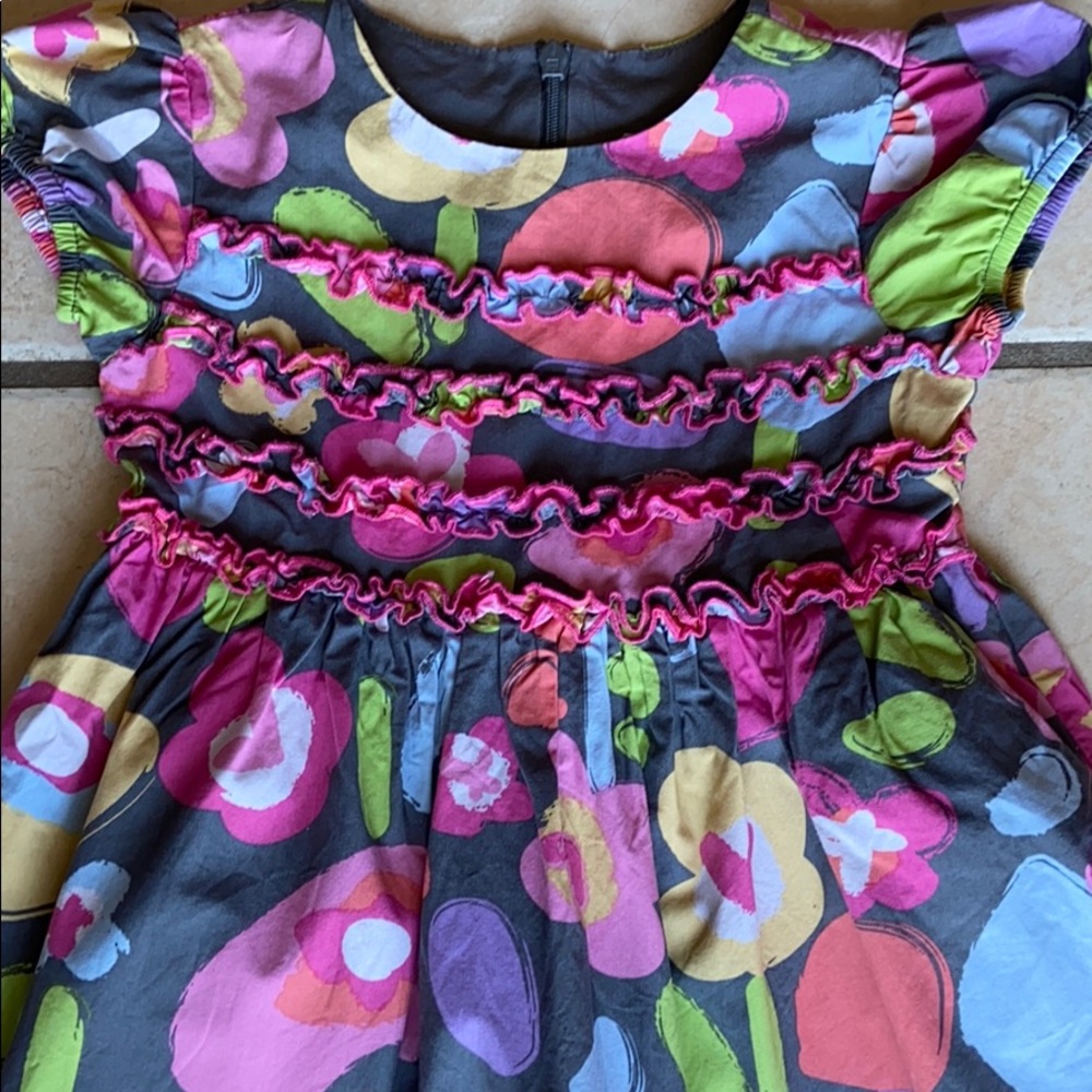 Hanna Andersson Color POP Dress 90 3T